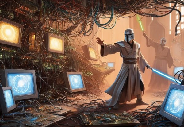 Image of Technology chaos add a jedi to fix it